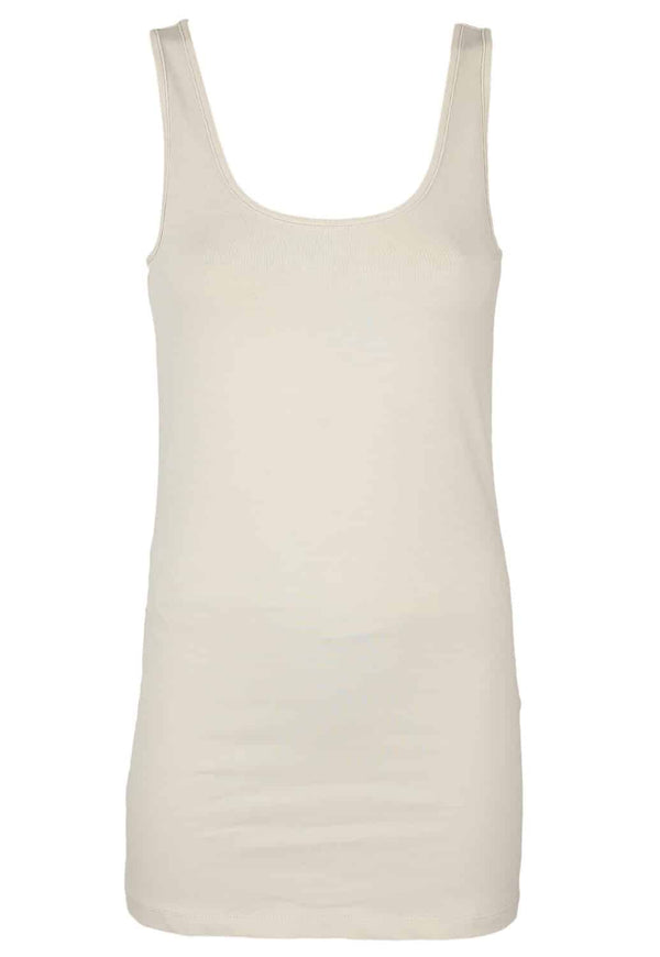 Tricouri Vero Moda Caroline Light Beige - kurtmann