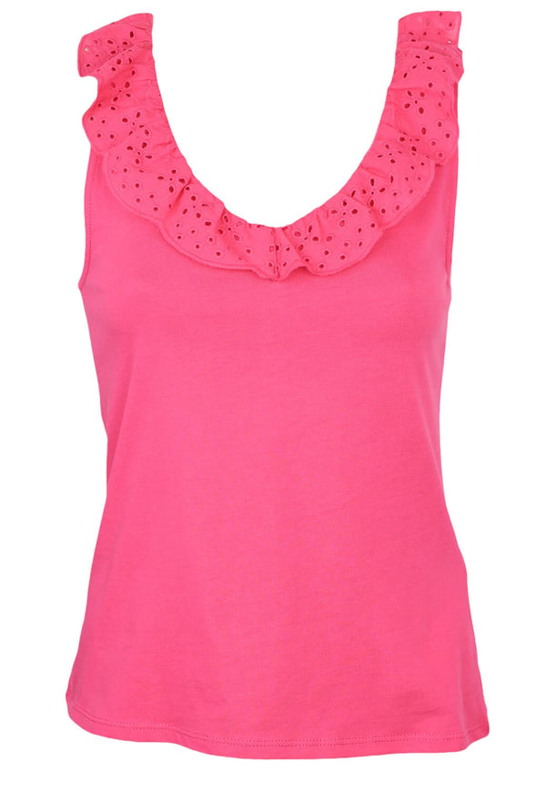 Top Orsay Alice Dark Pink - kurtmann