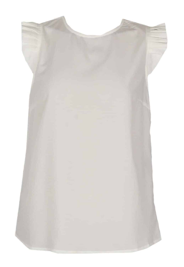 Tricouri Vero Moda Georgia White - kurtmann