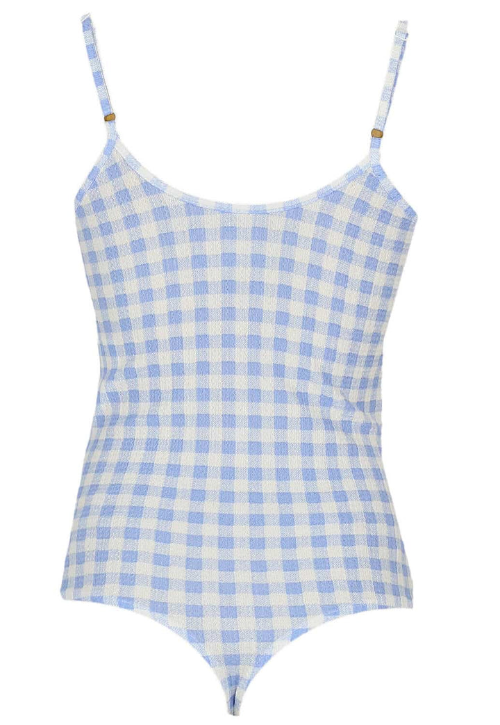 Body Vero Moda Britney Light Blue - kurtmann