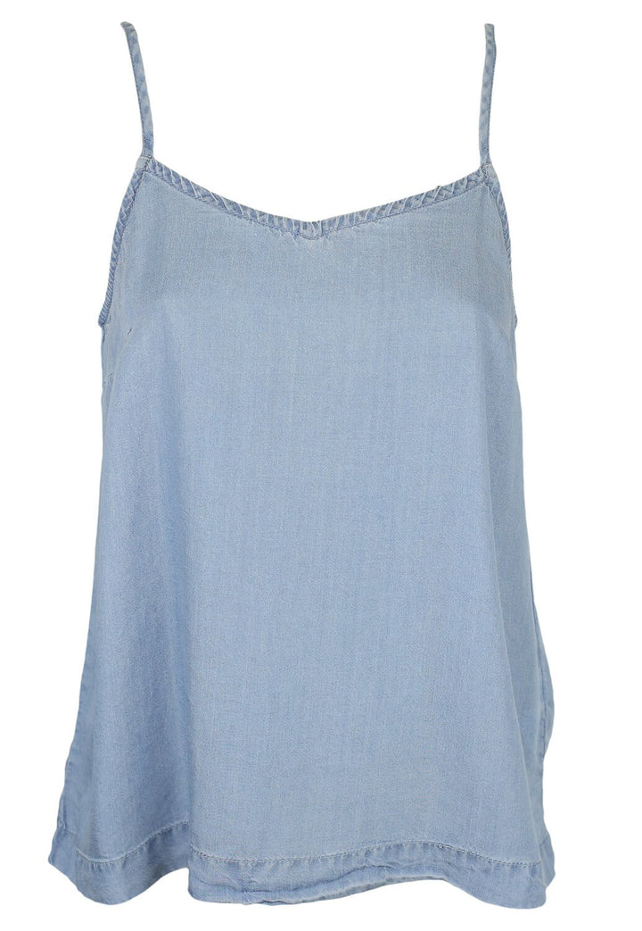 Tricouri Vero Moda Britney Light Blue - kurtmann