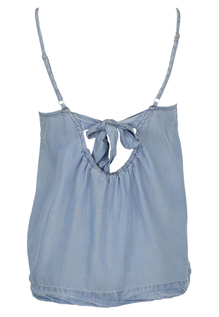 Tricouri Vero Moda Britney Light Blue - kurtmann