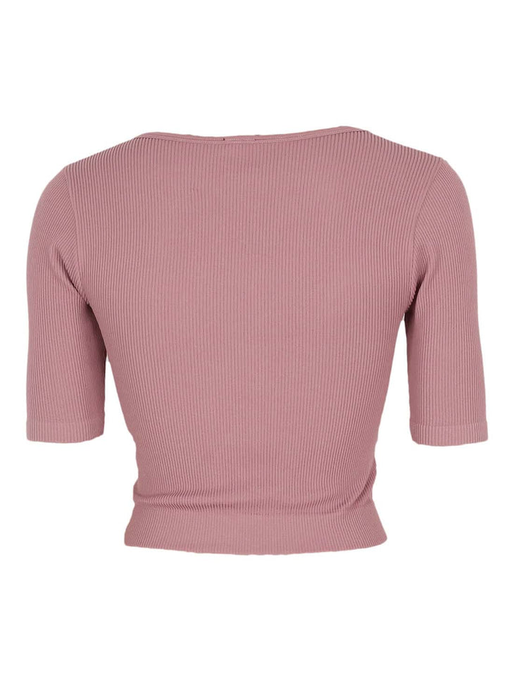 Tricouri Vero Moda Ginger Pink - kurtmann