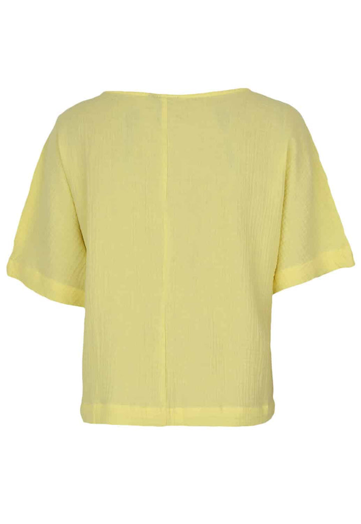 Tricouri Vero Moda Brenda Yellow - kurtmann