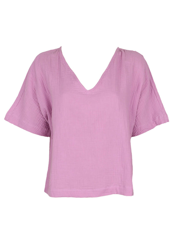 Tricouri Vero Moda Georgia Light Purple - kurtmann