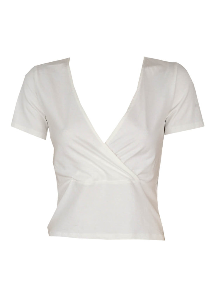 Tricouri Vero Moda Caroline White - kurtmann