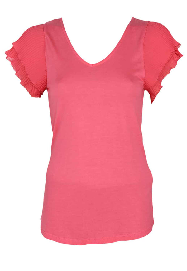 Tricou Orsay Samantha Pink - kurtmann