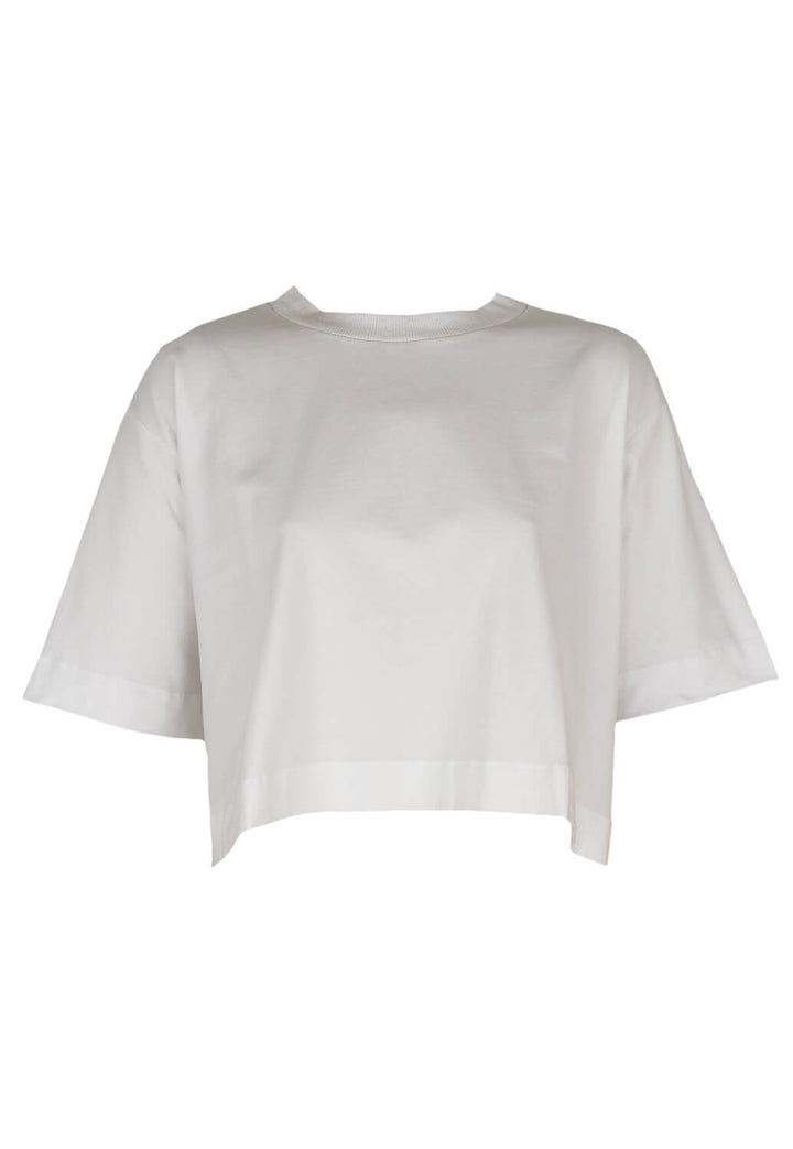 Tricou Collusion Lydia White bumbac - kurtmann