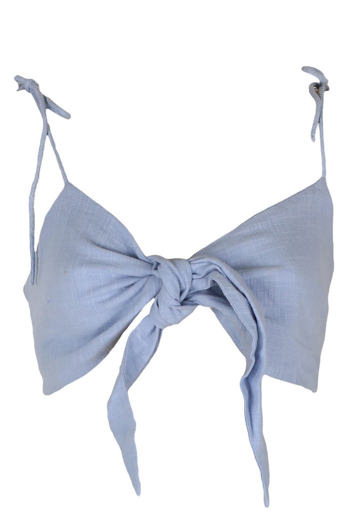 Tricouri Asos Audrey Light Blue - kurtmann