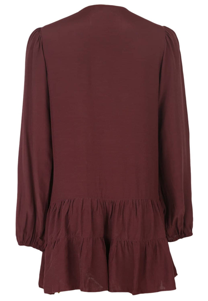 Salopeta Asos Alicia Dark Purple - kurtmann