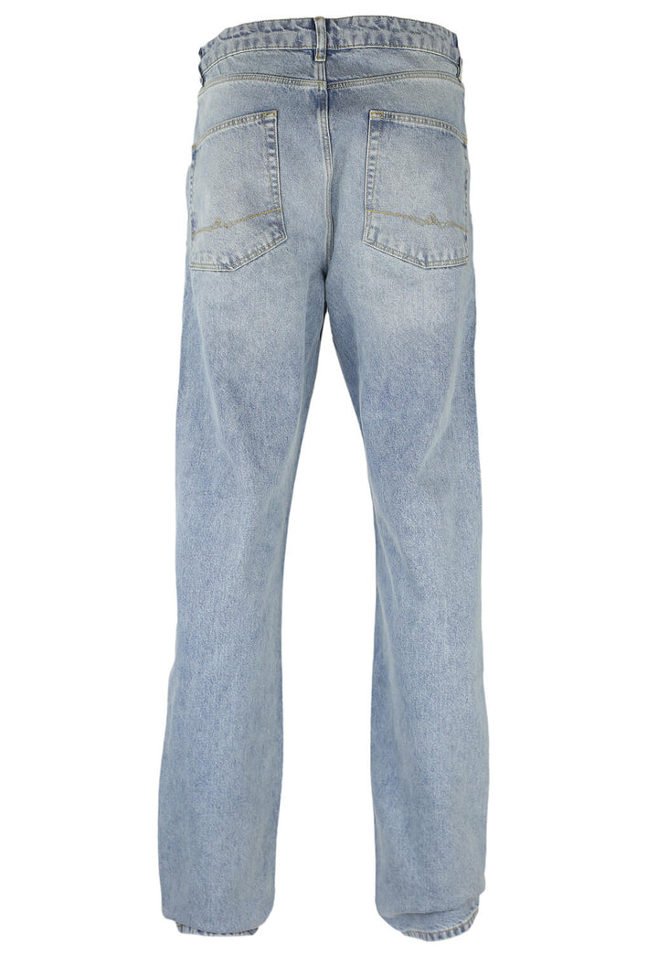 Pantaloni Asos Hank Light Blue - kurtmann