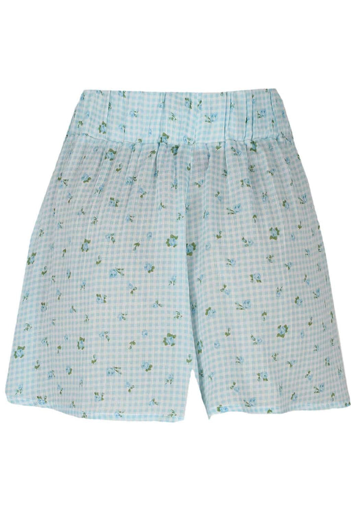 Pantaloni Scurti Asos Sylvia Light Blue - kurtmann