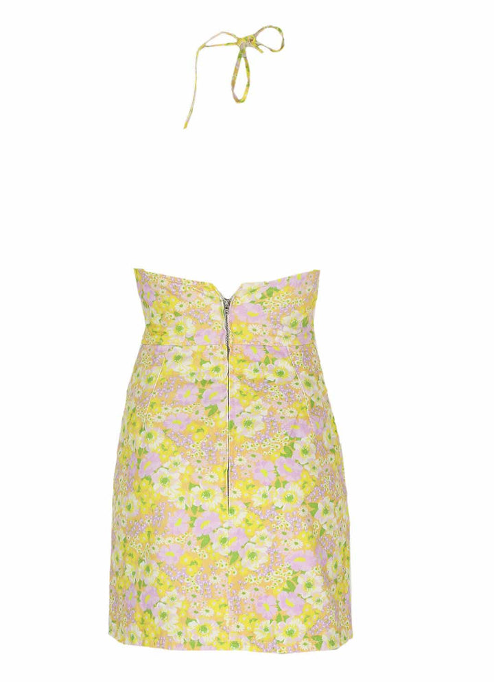 Rochii Asos Shannon Yellow - kurtmann