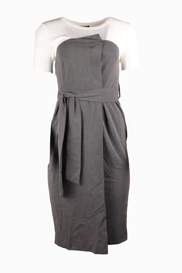 Rochie Only Grace Grey Melange - kurtmann