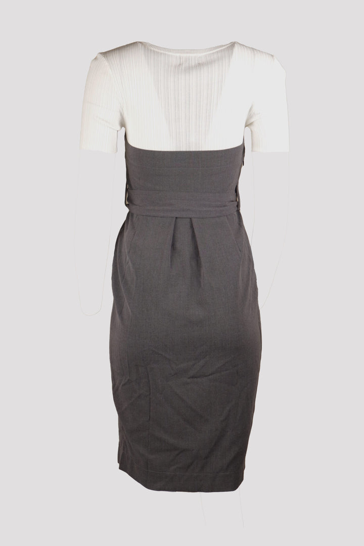 Rochie Only Grace Grey Melange - kurtmann