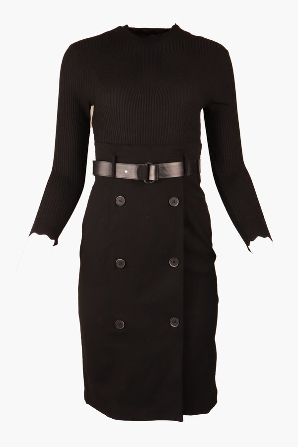 Rochie Only Yoyo Knits Black - kurtmann