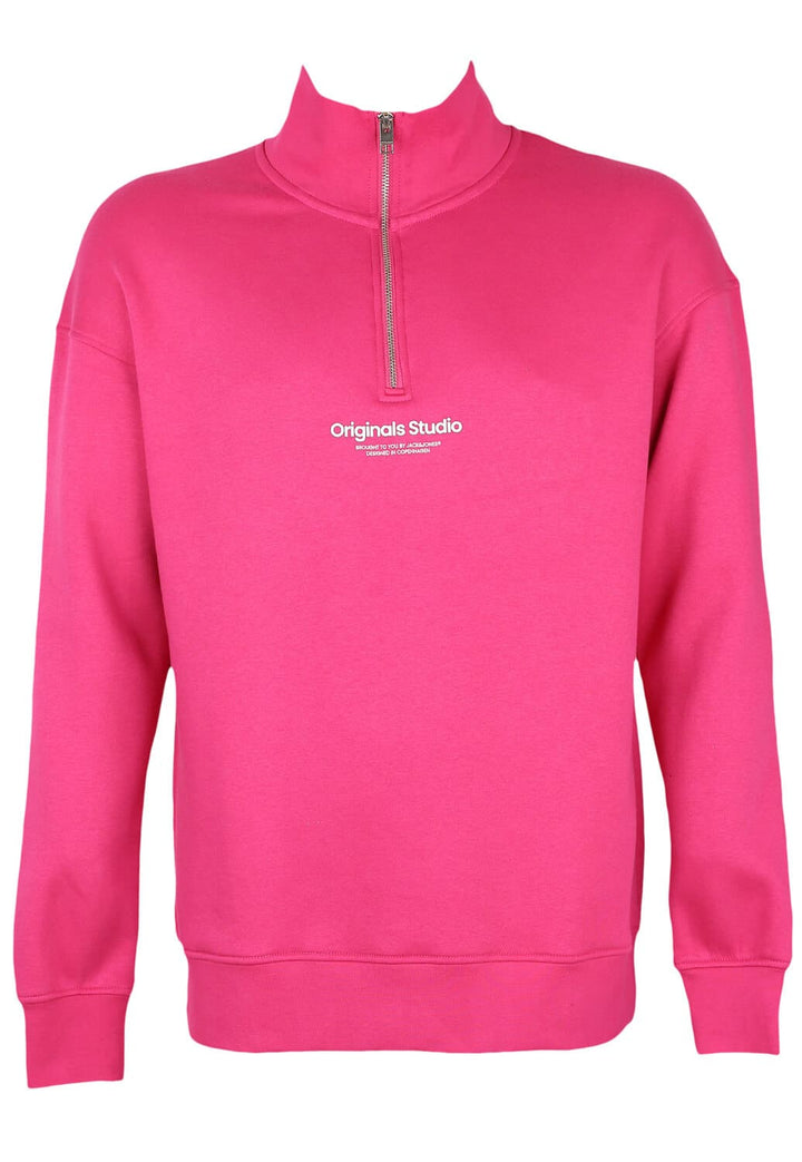 Bluze Jack and Jones Ken Dark Pink - kurtmann