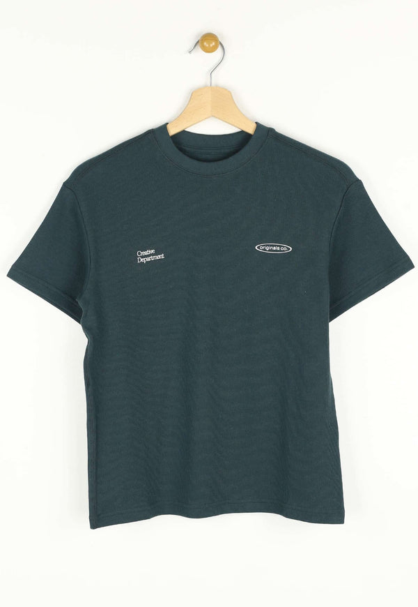 Tricouri Jack and Jones Ross Dark Green - kurtmann