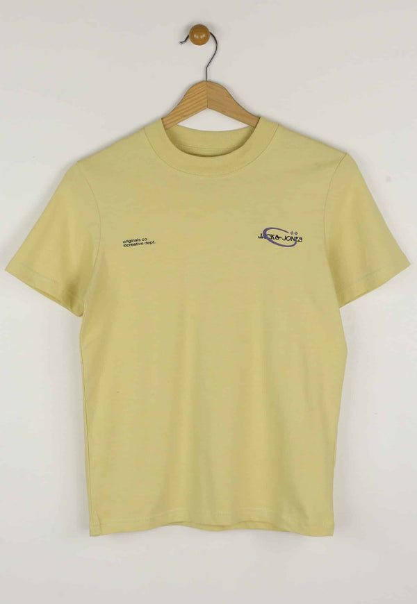 Tricouri Jack and Jones Ken Yellow - kurtmann