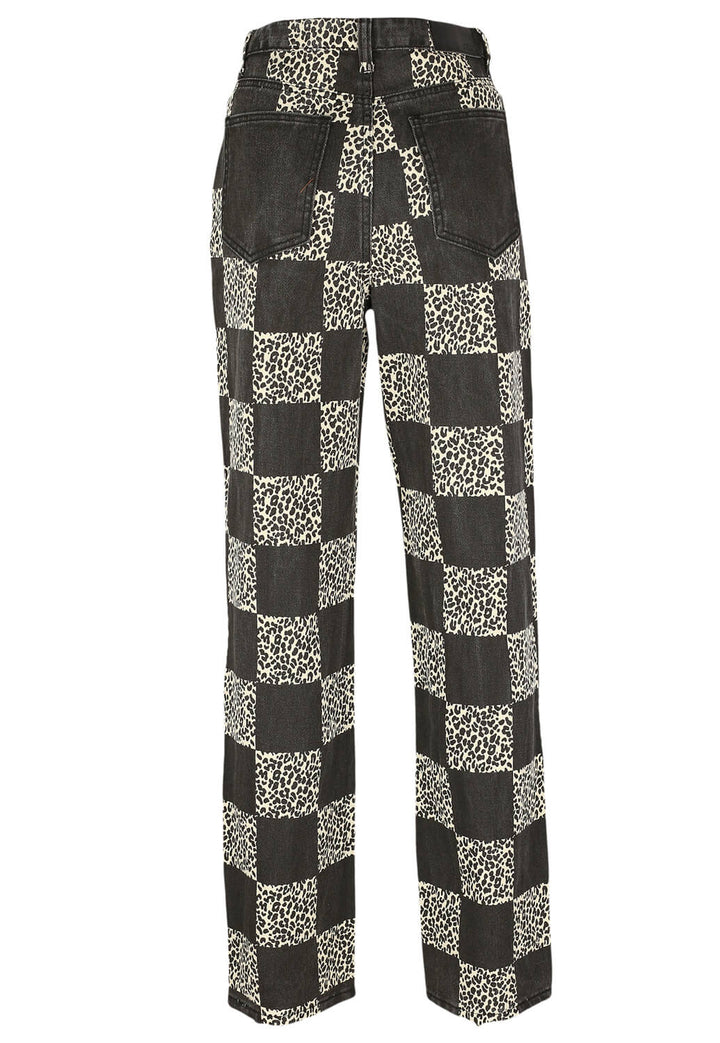 Pantaloni Nasty Gal Melissa Black - kurtmann