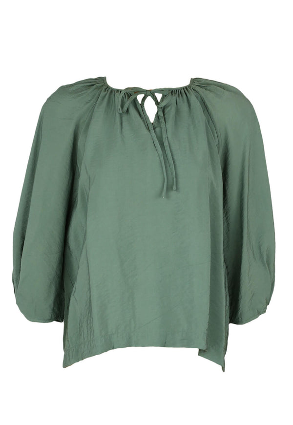 Bluze Vila Valerie Dark Green - kurtmann