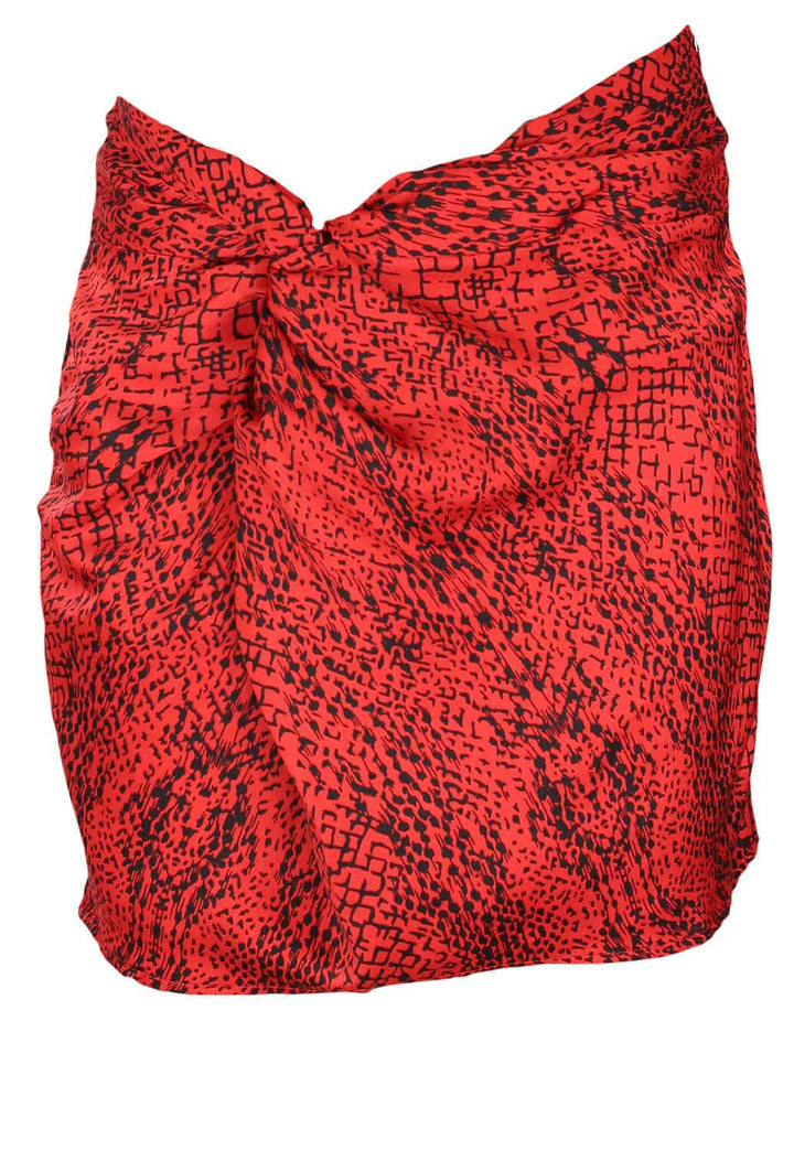 Fusta Nasty Gal Candy Red - kurtmann