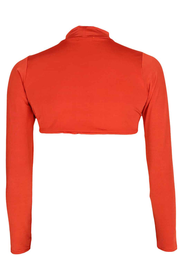 Top Nasty Gal Crop Orange - kurtmann