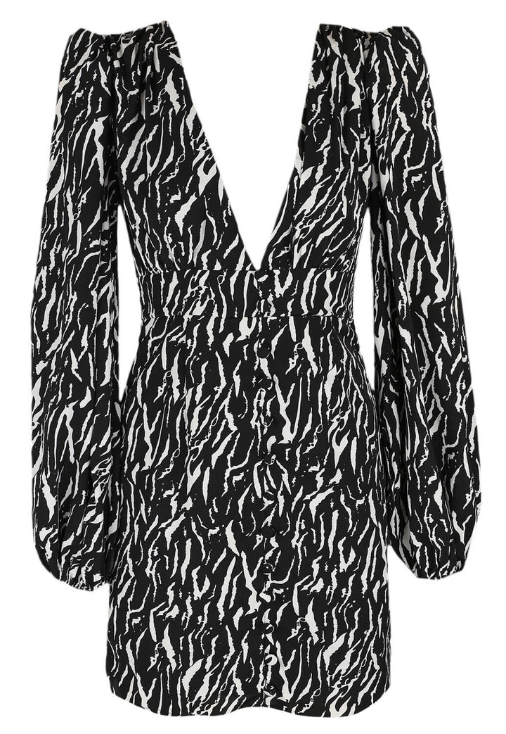Rochii Nasty Gal Fiona Black - kurtmann