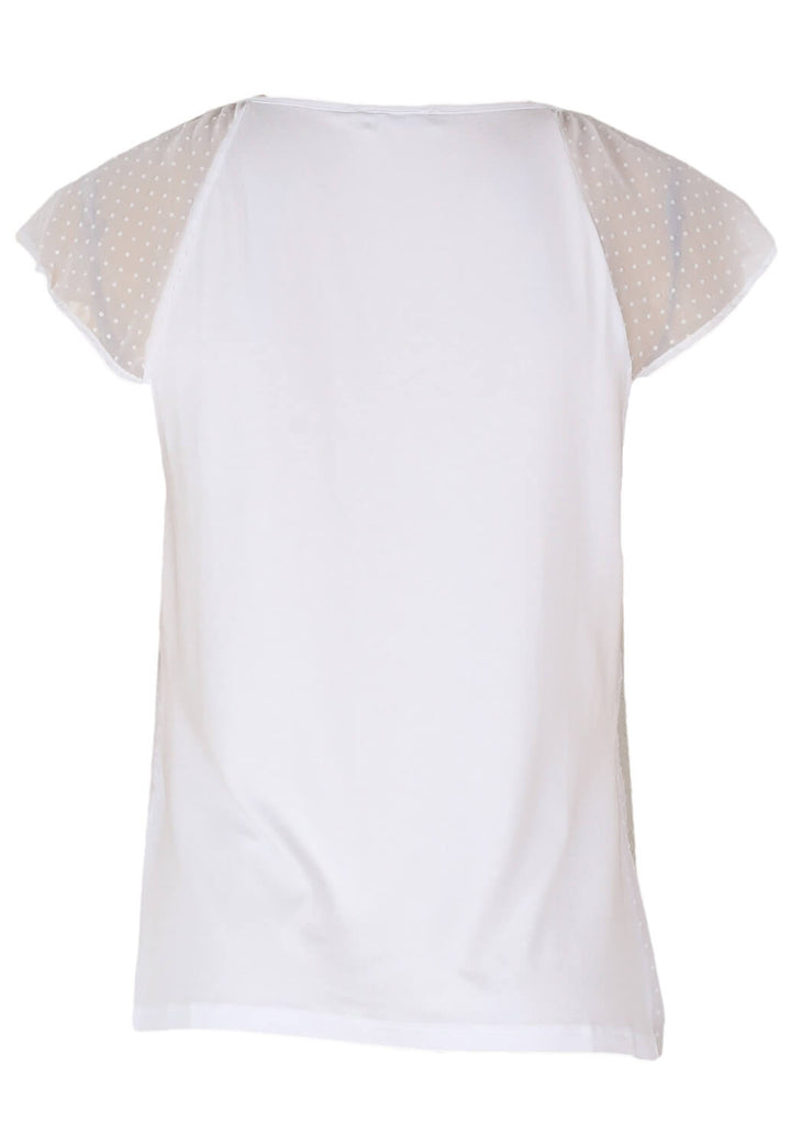 Tricou Orsay Rita White - kurtmann