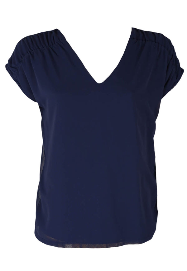 Tricou Only Lily Dark Blue - kurtmann