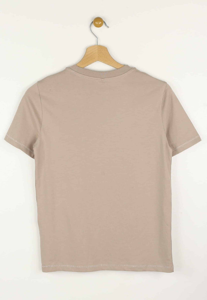Tricouri Only Victor Beige - kurtmann