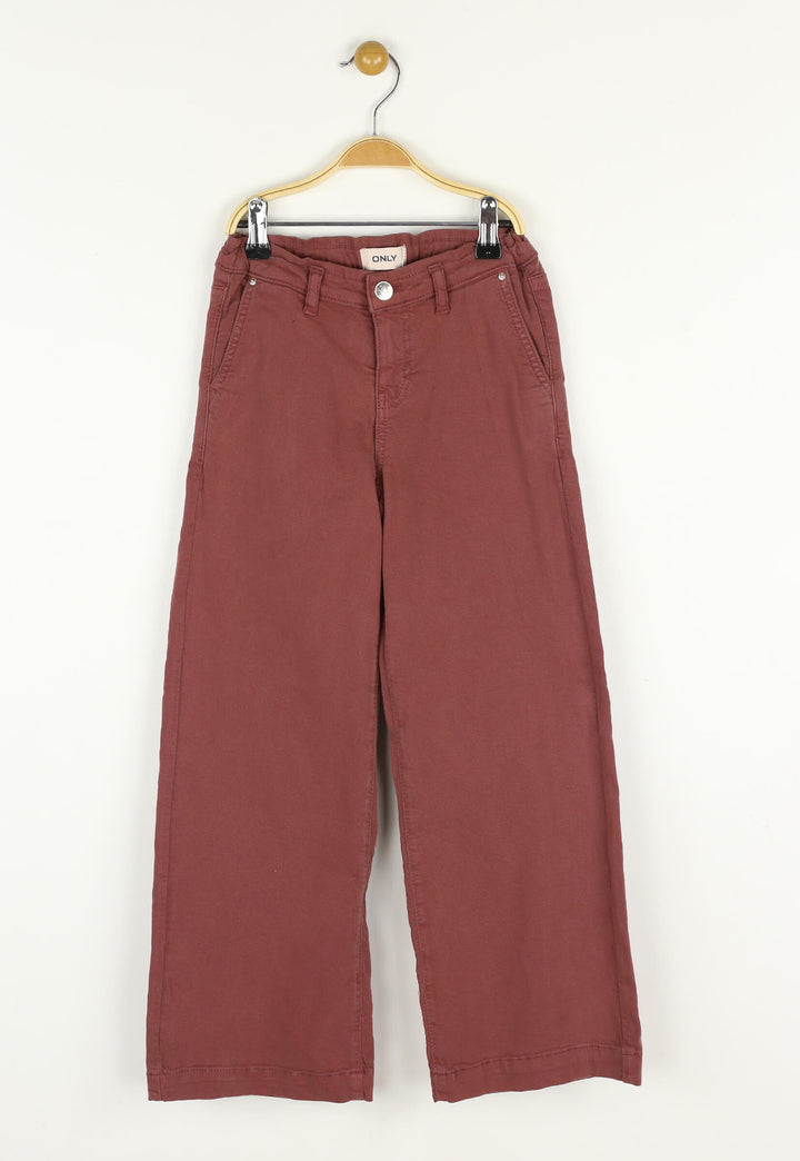 Pantaloni Only Isabel Dark Pink - kurtmann