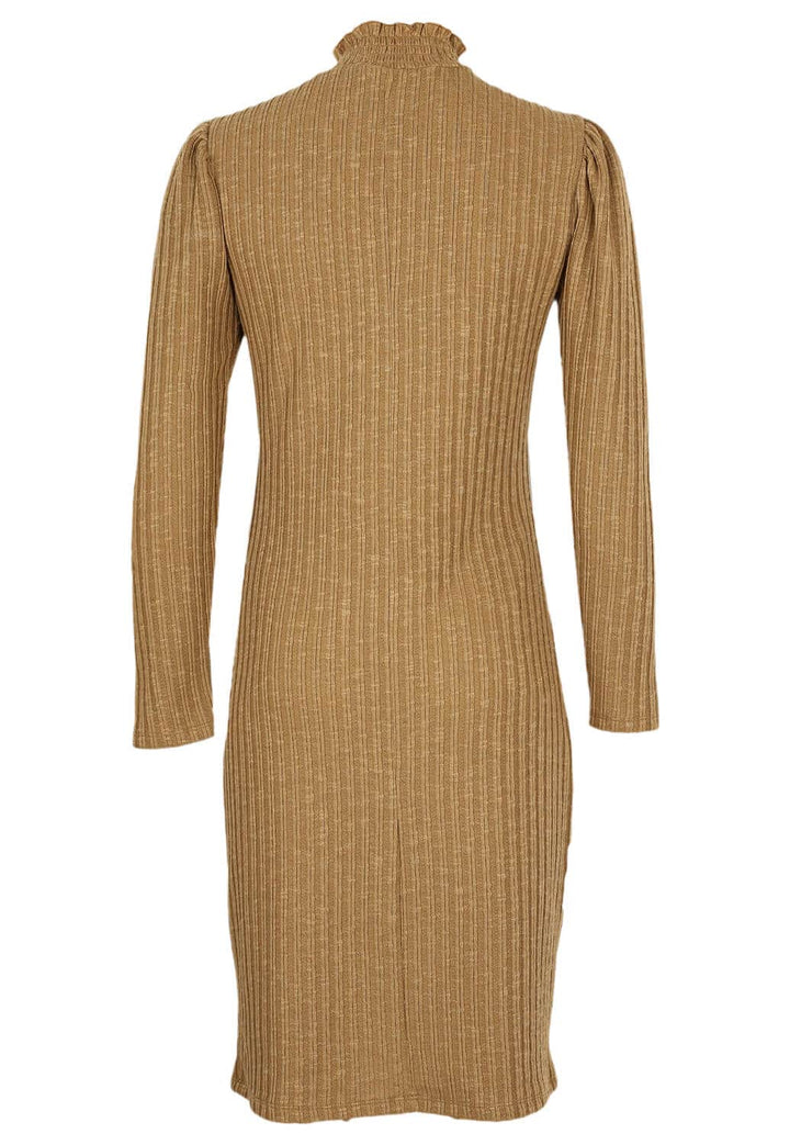 Rochii Jacqueline de Yong Nadia Beige - kurtmann