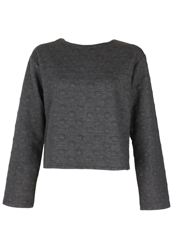 Bluze Jacqueline de Yong Julia Dark Grey - kurtmann