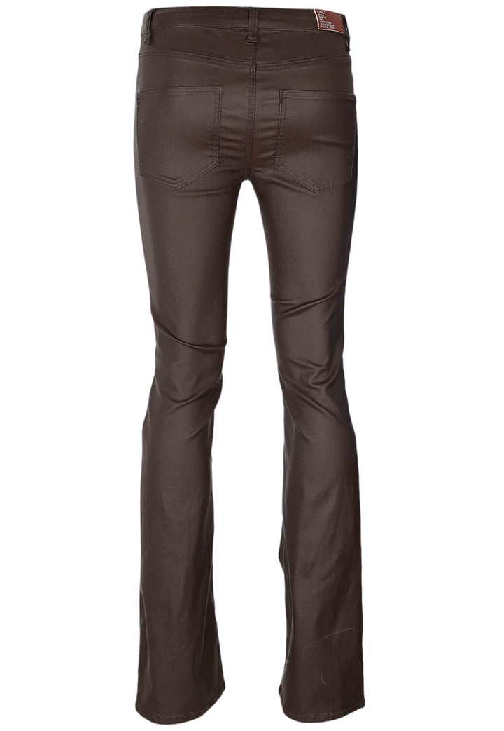 Pantaloni Only Kitty Dark Brown - kurtmann