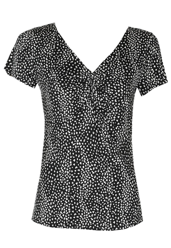 Tricou Orsay Lisa Black - kurtmann