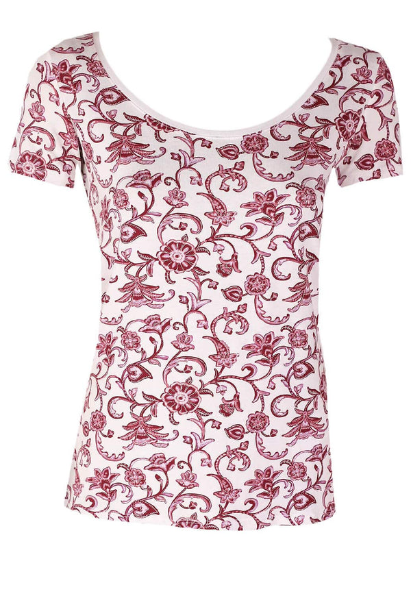 Tricou Orsay Emily White - kurtmann