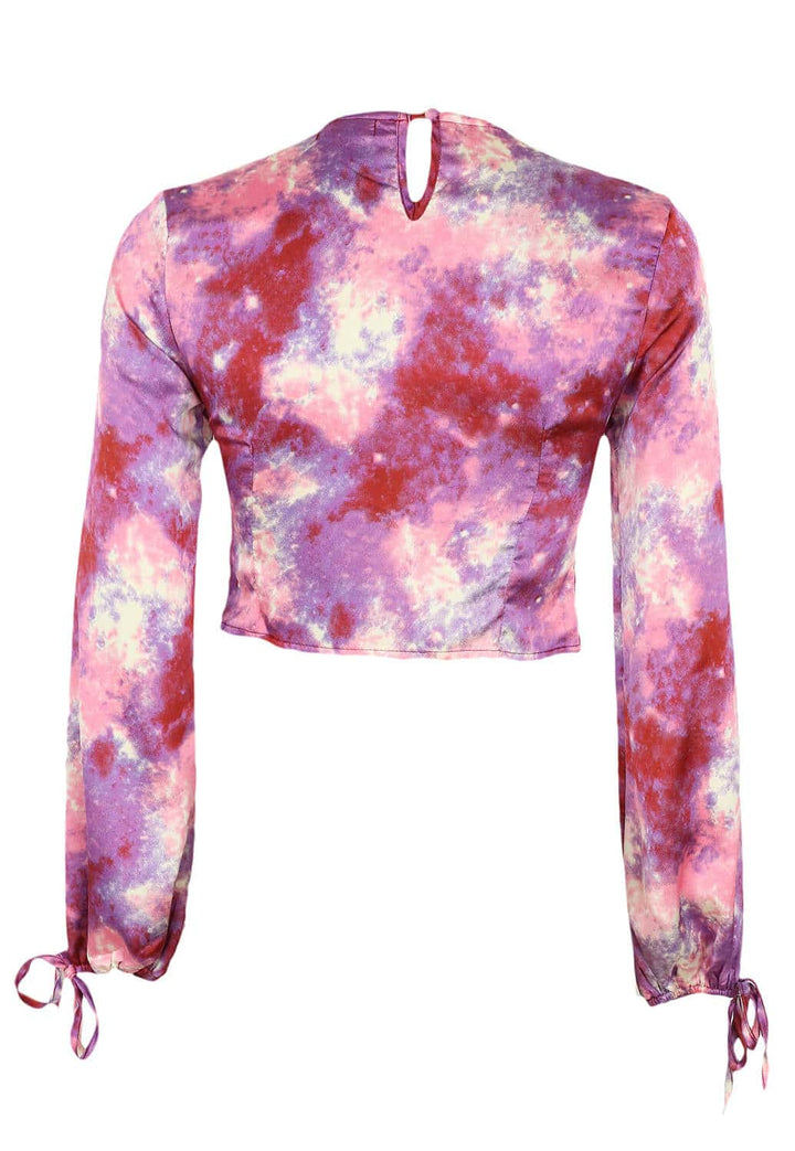 Bluze Nasty Gal Brenda Pink - kurtmann