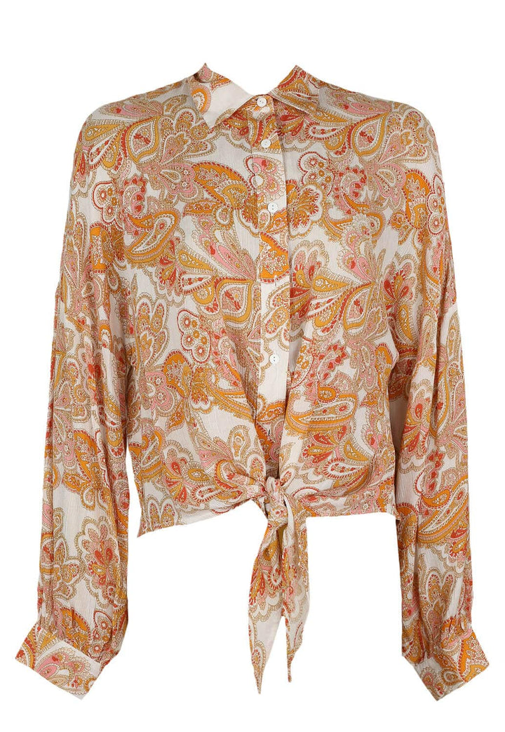 Camasa Nasty Gal Cover Up Orange - kurtmann