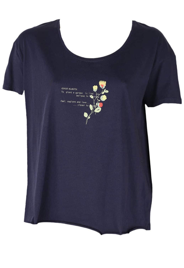 Tricou Orsay Tina Dark Blue - kurtmann