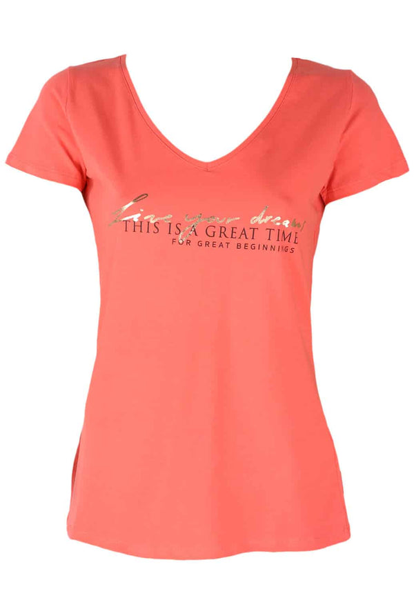 Tricou Orsay Adeline Pink - kurtmann