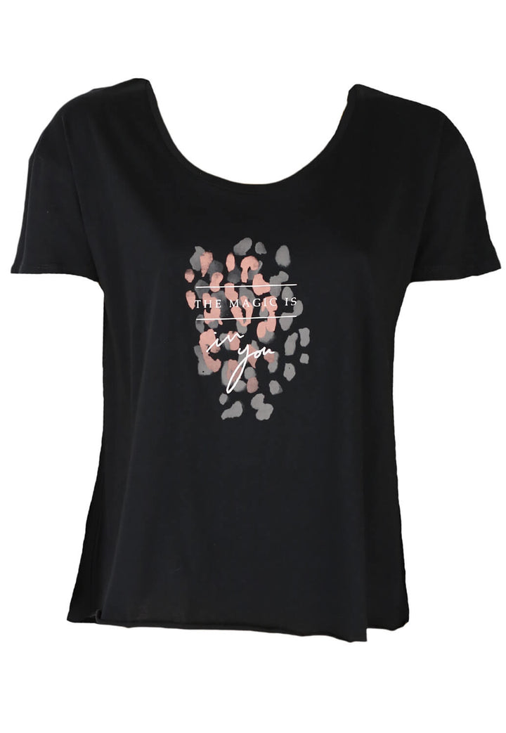 Tricou Orsay Melanie Black - kurtmann