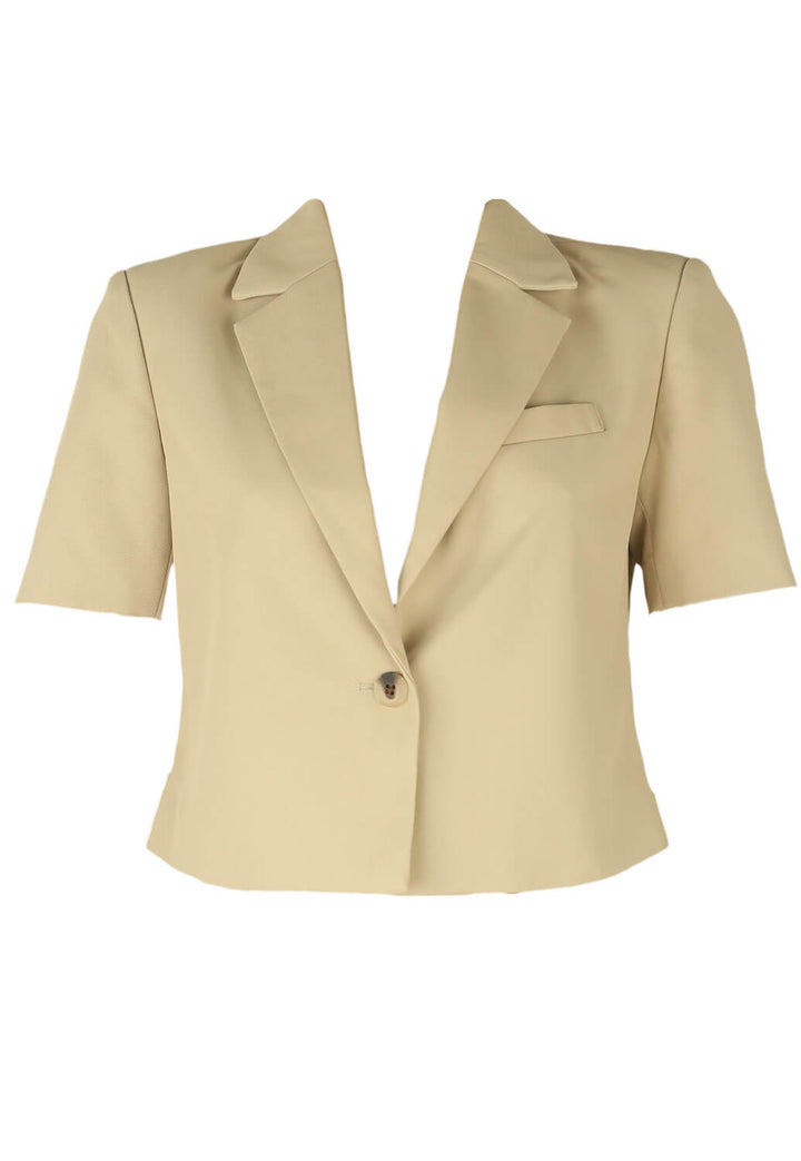 Jachete Pieces Rebecca Light Beige - kurtmann