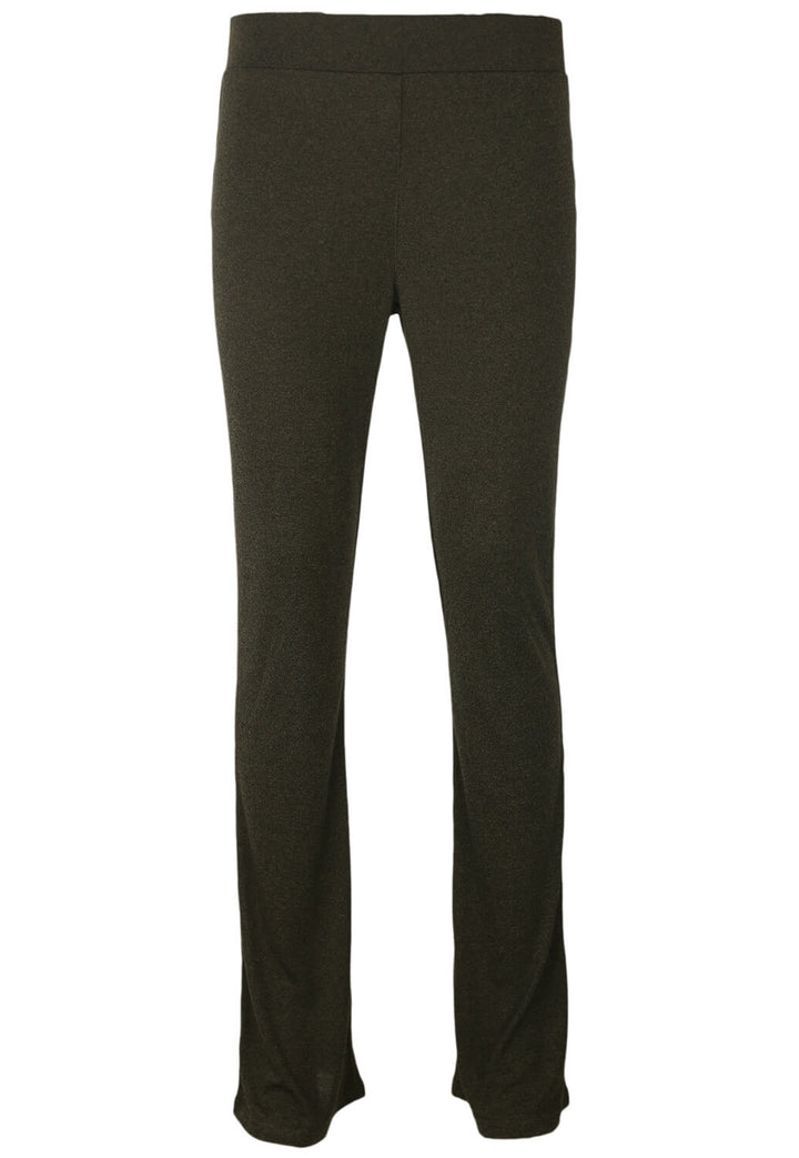 Pantaloni Pieces Brenda Dark Green - kurtmann