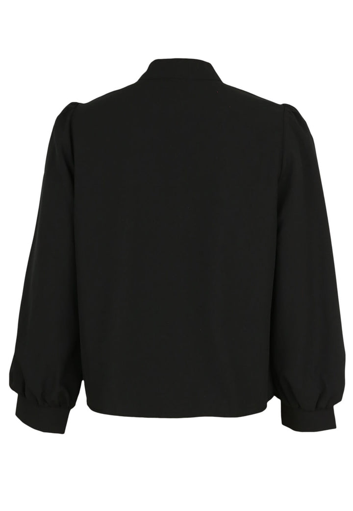 Bluze Pieces Erika Black - kurtmann