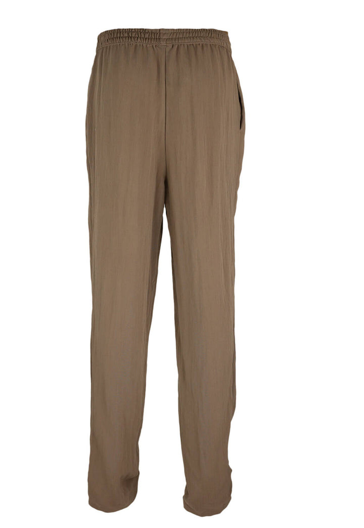 Pantaloni Pieces Roxanne Beige - kurtmann