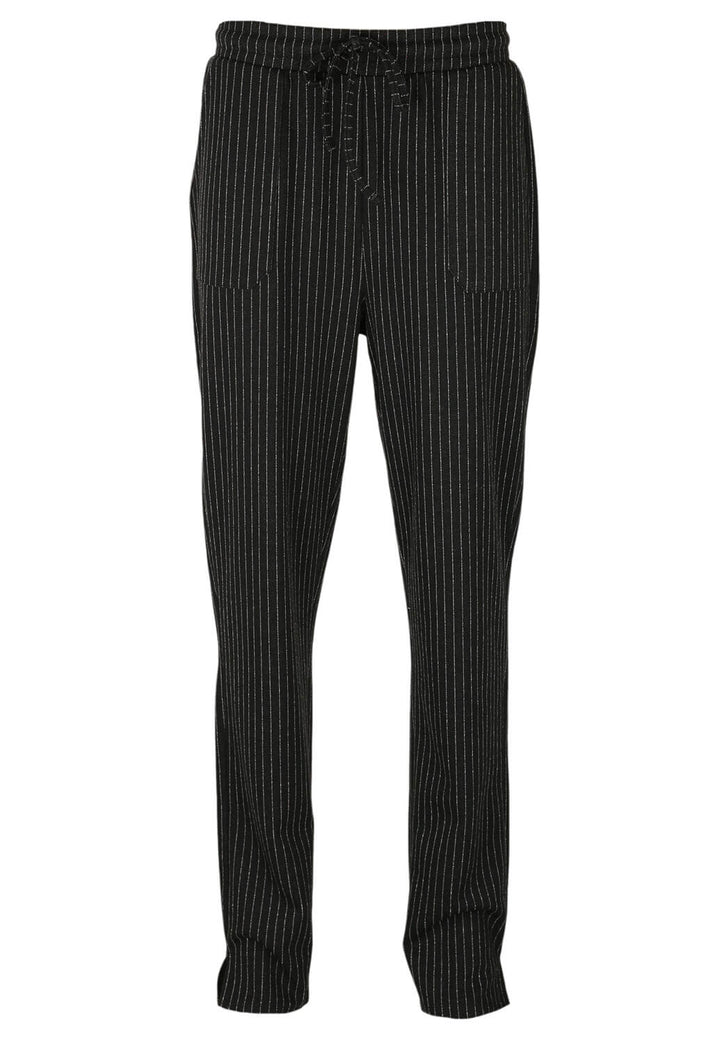 Pantaloni Pieces Elle Black - kurtmann