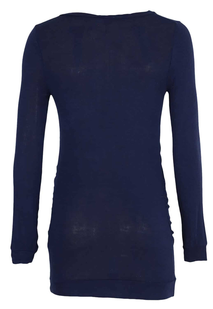 Bluza Pure Oxygen Elle Dark Blue - kurtmann