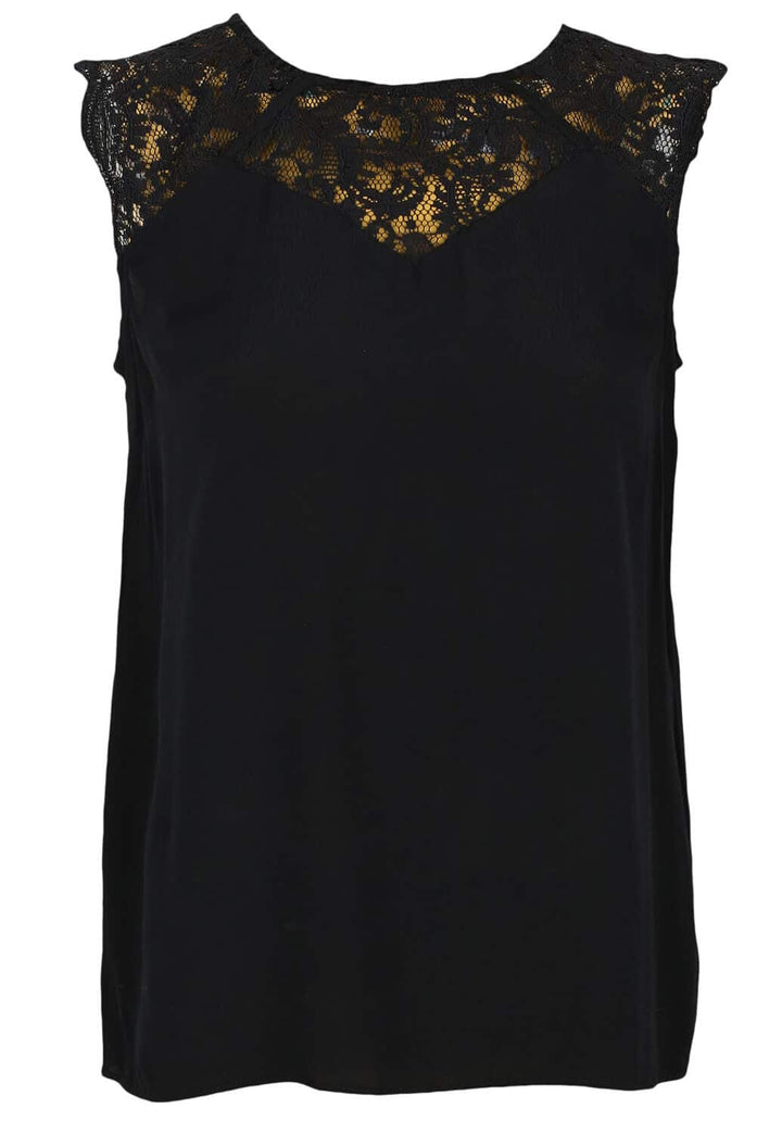 Tricou Etam Tina Black - kurtmann