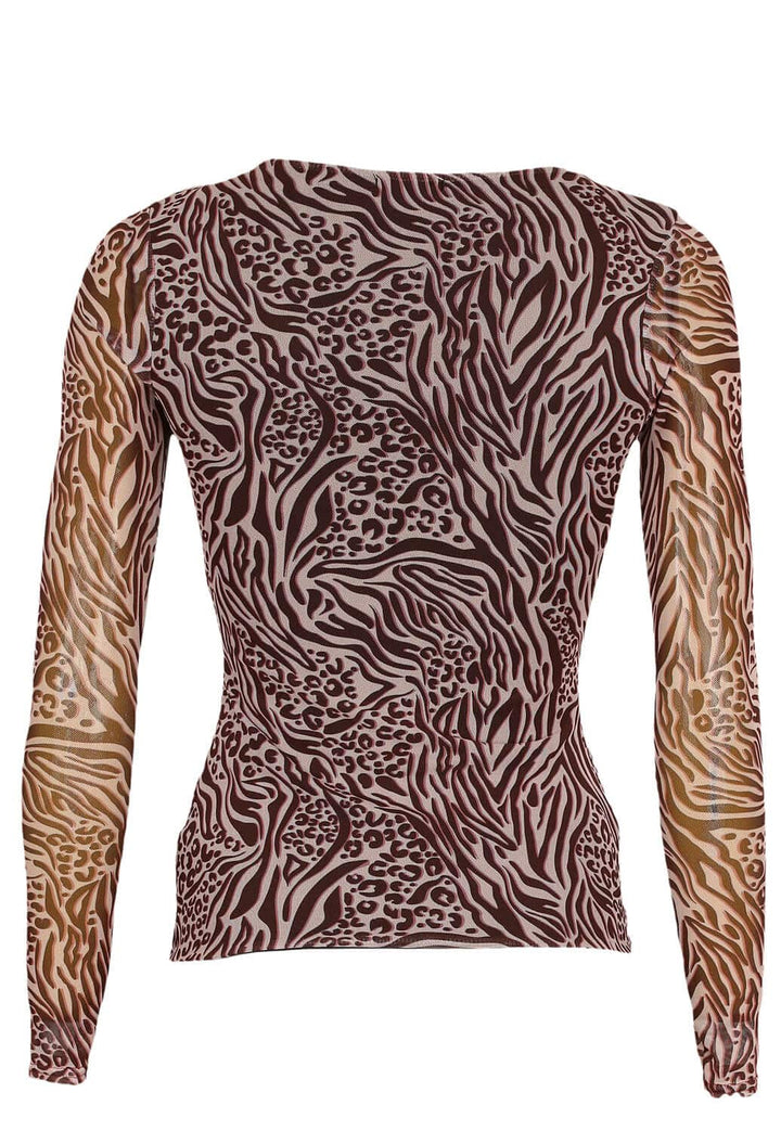 Bluza Nasty Gal Georgia Beige - kurtmann